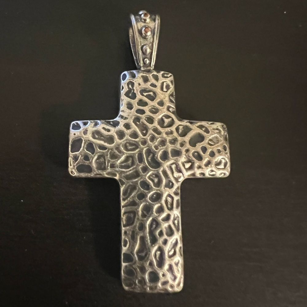 Halle Joy Silver Cross